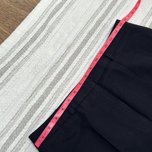 Talbots Womens 12P Black Wool High Waist Trousers Lined Office Careerwear - Picture 5 of 11